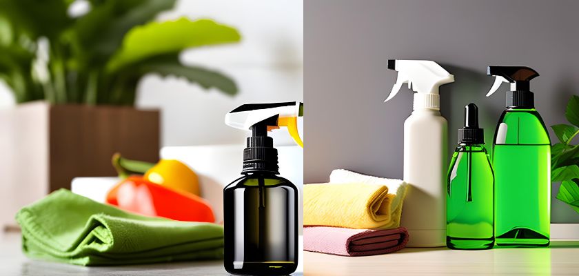 Natural Home Cleaning with essential oils